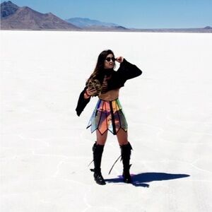 Club Exx Sunset Crusader Skirt Size S